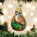 Old World Christmas Ornaments Partridge in A Pear Glass Blown Ornaments for Christmas Tree