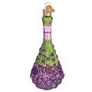 Old World Christmas Bunch of Lavender Glass Blown Ornament for Christmas Tree