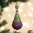 Old World Christmas Bunch of Lavender Glass Blown Ornament for Christmas Tree