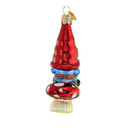Old World Christmas Garden Gnome Glass Blown Ornament for Christmas Tree