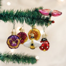Old World Christmas Ornaments: Garden Gifts Glass Blown Ornaments for Christmas Tree, Garden Set