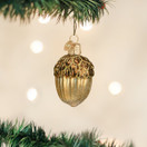 Old World Christmas Acorn Glass Blown Ornament for Christmas Tree