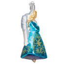 Old World Christmas Angel Collection Glass Blown Ornaments for Christmas Tree Glistening Snowflake