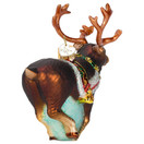 Old World Christmas Ornaments Reindeer Glass Blown Ornaments for Christmas Tree
