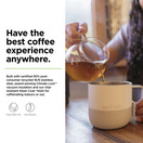 Klean Kanteen 14oz Rise Mug - Stainless Steel with Flip Lid - Tofu