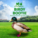Duck Shoes for Injured Feet – Protective Neoprene Footwear for Ducks, Protective Shoes for Birds with Injured feet, Bumblefoot Relief - Medium, 3.5” Max. Inside Width - Pink