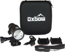 Maverick Dirt Bike Helmet Light Kit with Rechargeable Battery, Compatible with GoPro Mounts, 1000 Lumens | 1.5 Hours on High Beam