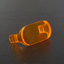 Voyager Helmet Light Amber Lens Cover, Reduce Glare from Dust Snow & Rain