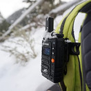 Renegade Two-Way Backcountry Radio with Universal Shoulder Strap Mount, 1-5 Mile Backcountry Range, 36+ Hours of Battery Life
