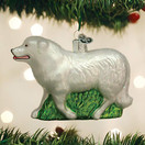 Old World Christmas Ornaments Great Pyrenees Glass Blown Ornaments for Christmas Tree