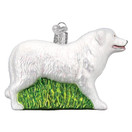 Old World Christmas Ornaments Great Pyrenees Glass Blown Ornaments for Christmas Tree