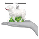 Old World Christmas Ornaments Great Pyrenees Glass Blown Ornaments for Christmas Tree