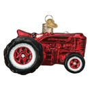 Old World Christmas Ornaments Old Farm Tractor Glass Blown Ornaments for Christmas Tree