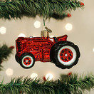Old World Christmas Ornaments Old Farm Tractor Glass Blown Ornaments for Christmas Tree