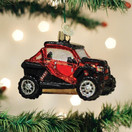 Old World Christmas Ornaments Side by Side ATV Glass Blown Ornaments for Christmas Tree