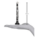 Old World Christmas Ornaments: Clarinet Glass Blown Ornaments for Christmas Tree (38026)