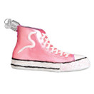 Old World Christmas Ornaments: Clarinet Glass Blown Ornaments for Christmas Tree - 38026 (Pink High-Top)
