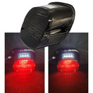 Smoke Lens Tail Brake LED Light Motorcycle Stop Lamp Compatible with Harley Davidson XL FLH FX