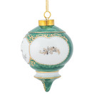 25th Wedding Anniversary Victorian 4.5 Inch Porcelain Ornament