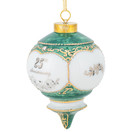 25th Wedding Anniversary Victorian 4.5 Inch Porcelain Ornament