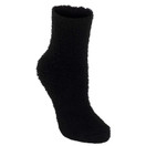 World's Softest W2041 Cozy Quarter Socks - Black