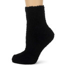 World's Softest W2041 Cozy Quarter Socks - Black