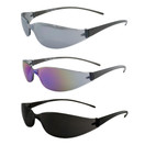 Pacific Coast Slim Sunglasses 3PK: Smoke, Silver Mirror, Colored Mirror Lenses