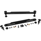 Dayton Audio OS-2M Outrigger HD Speaker Spike Set Medium with Black Steel Base 2 Pcs