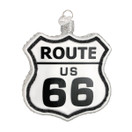 Old World Christmas Historic Route Sign Ornament