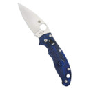 Spyderco Manix 2 Lightweight Translucent Blue PlainEdge | C101PBL2