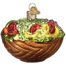 Old World Christmas Bowl of Salad Ornament