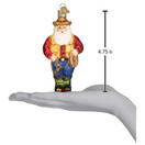 Old World Christmas Western Santa Ornament
