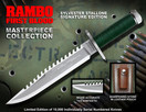 Rambo First Blood Sylvester Stallone Signature Edition Knife
