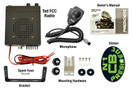 President Ted FCC AM/FM 40 Channel Compact CB Radio