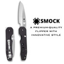 Spyderco Smock Premium Flipper Knife C2400FP