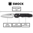 Spyderco Smock Premium Flipper Knife C2400FP
