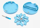 Bladesaver Thread Cutter W/ Magnetic Case For Rotary Blades (LIGHT BLUE-28 MM)