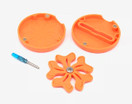 Bladesaver Thread Cutter W/ Magnetic Case For Rotary Blades (ORANGE-60 MM BLADE)