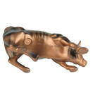 Official Bronze Wall Street Bull Stock Market NYC Figurine Statue (Small 3.5")