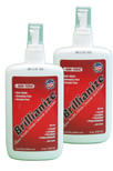 Brillianize 8 Ounce (240 ml) Plastic Cleaner in Pump Spray Bottle | 2 Pack