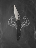 Spyderco Police 4 Lighweight Knife - PlainEdge C07PBK4