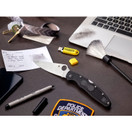 Spyderco Police 4 Lighweight Knife - PlainEdge C07PBK4