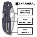 Spyderco Chaparral Lightweight Prestige Knife PlainEdge | C152PGY