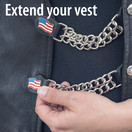 Diamond Plate 4-Piece Vest Extender - Set