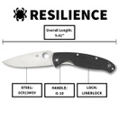 Spyderco Resilience Folding Pocket Knife C142GP