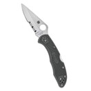 Spyderco Foliage Green Delica 4 Combo Edge - C11PSFG