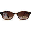KD Original KD's Dark Tortoise Amber Motorcycle sunglasses
