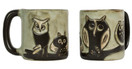 Mara Stoneware Mug - Owls 16 oz (510B6)