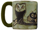 Mara Stoneware Mug - Owls 16 oz (510B6)