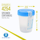 Dynarex Specimen Containers 4 oz. Sterile Bulk Packaged Specimen Cups box of 100 Dynarex Specimen Containers 4 oz. Sterile Bulk Packaged Specimen Cups box of 100